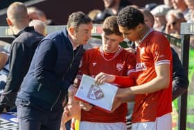 Morecambe manager Derek Adams Picture: Morecambe FC