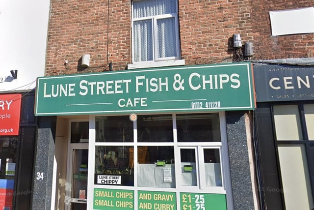 Rated 5: Lune Street Fish and Chips at 34 Lune Street, Preston; rated on October 24