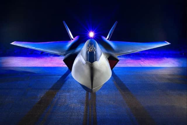 The futuristic Tempest stealth fighter will be in service by 2035.