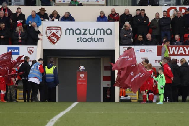 Morecambe's ownership situation is back under the microscope after the board's statement last week Picture: Ian Lyon