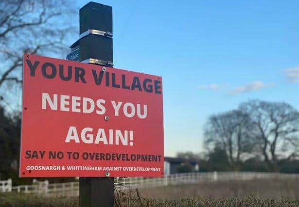 A raft of recent housebuilding proposals for Central Lancashire have prompted protest - and locals were delighted when plans for over 500 homes in and around Goosnargh were thrown out in 2022