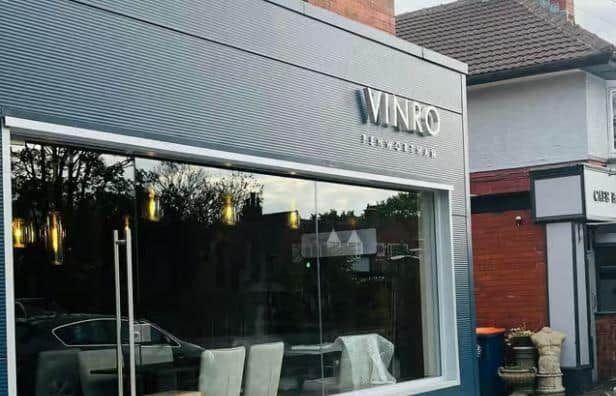Vinro in Penwortham announced earlier this week that it had closed its doors