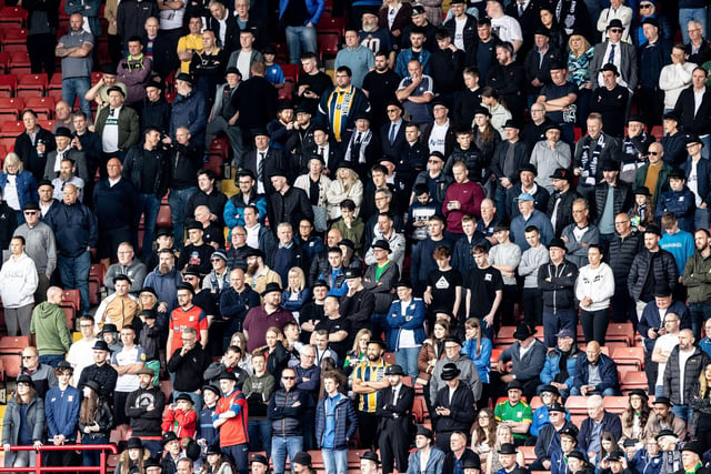 North End fans at Barnsley last year