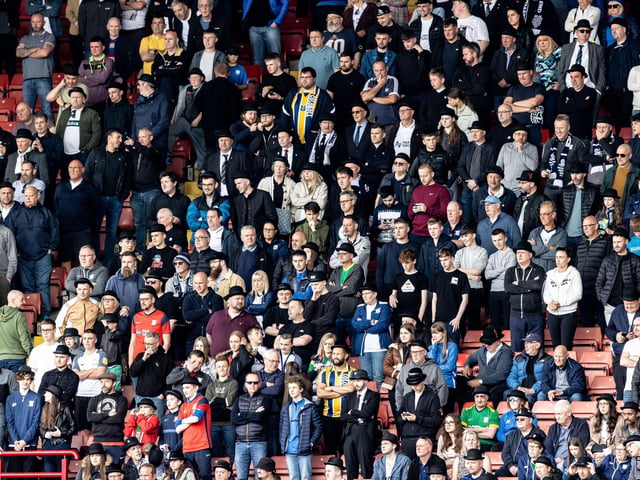 North End fans at Barnsley last year
