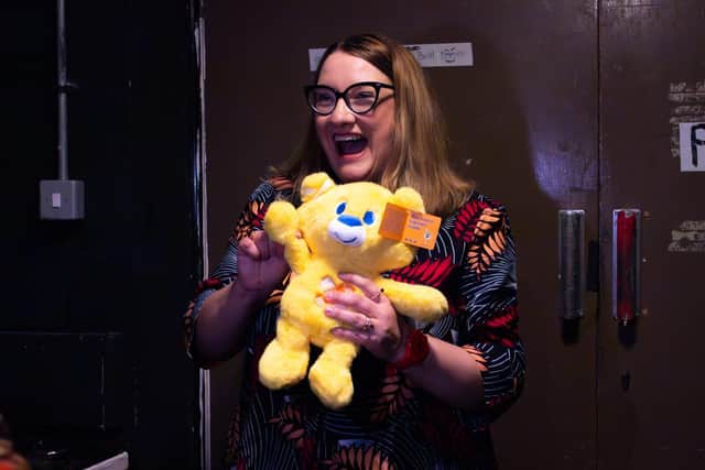 Sarah Millican joined Jon and Lucy for the first annual Comedy Night in July. Photo: The Children's Hospital Charity