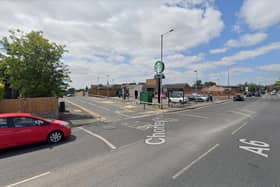 The man, aged in his 60s, was taken to hospital after the crash at the junction of Preston Road and Chorley Hall Road, near Starbucks drive-thru, at around 7.30pm on Saturday (August 19). (Picture by Google)