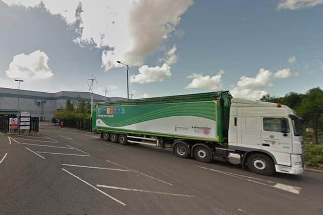 The waste recovery centre in Farington will receive segregated food waste from across Lancashire within the next two years (image: Google)