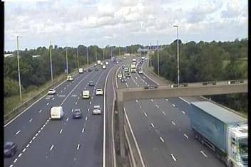 All lanes and the slip road at J31 of the M6 northbound have reopened, following an overturned vehicle four hours ago.