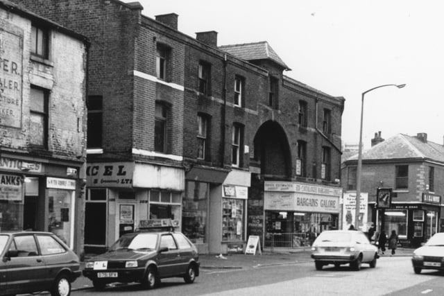 The building that housed Bargains Galore on Church Street, Preston, which was set to be redeveloped as part of the Cotton Court transformation