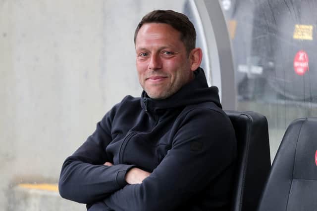 Wigan Athletic boss Leam Richardson.