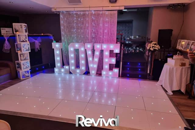 Revival Bar and Club in Nelson set up for a wedding