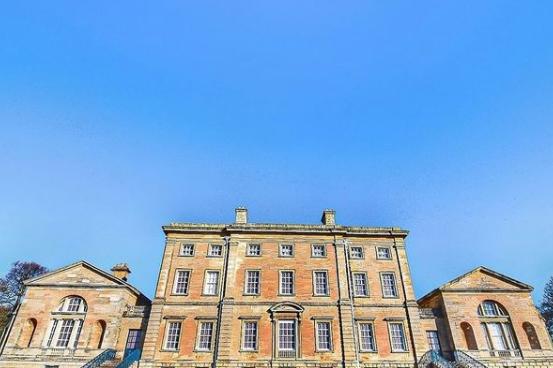 Look at those blue skies above Cusworth Hall. From @d_j_t_photography