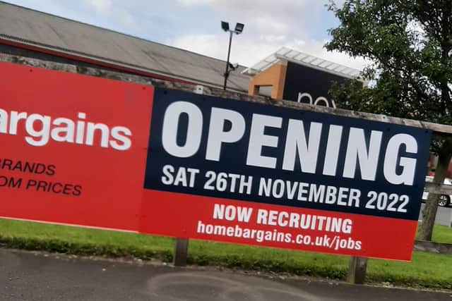 The new Home Bargains at the Capitol Centre in Walton-le-Dale will open on Saturday, November 26, 2022