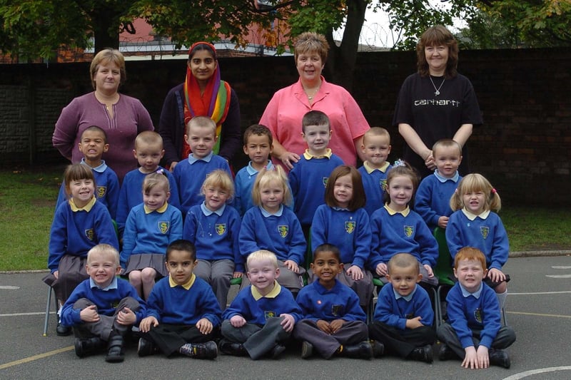 Mrs Powell's class 2 reception at St Joseph's Catholic Primary School, Preston