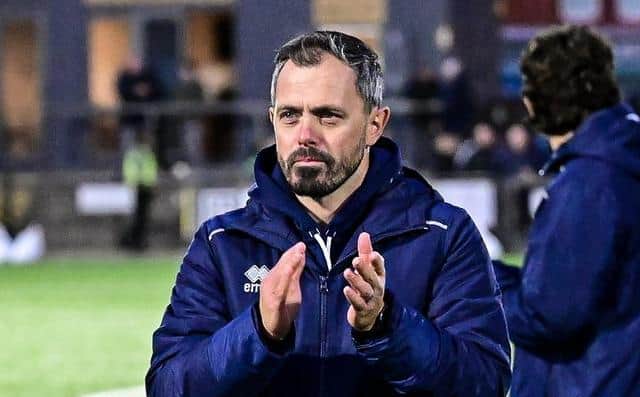 Fylde boss Craig Mahon (photo: Steve Mclellan)