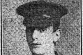 Private Harry Atherton of the 10th Battalion.