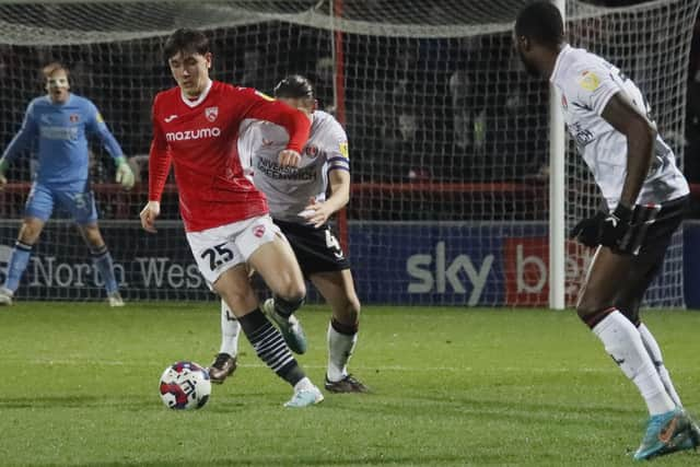 Morecambe go into tomorrow's game on the back of a midweek loss to Charlton Athletic Picture: Ian Lyon