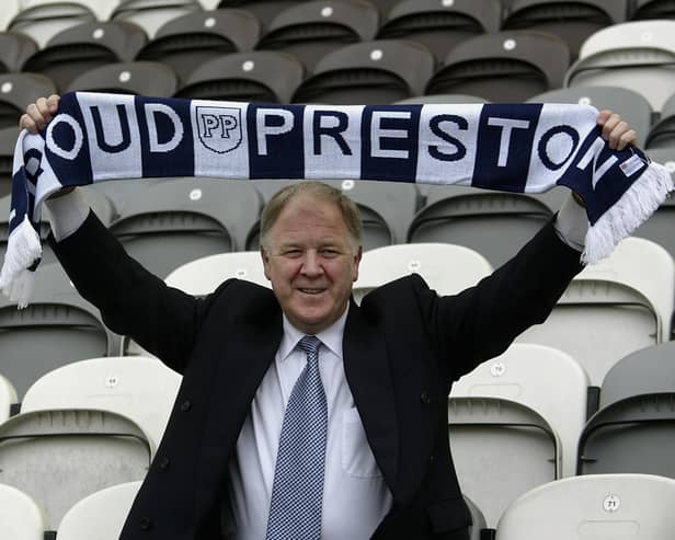 Craig Brown at his unveiling as Preston North End manager