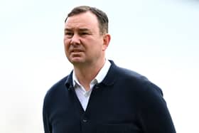 Morecambe manager Derek Adams Photo: Gareth Copley/Getty Images
