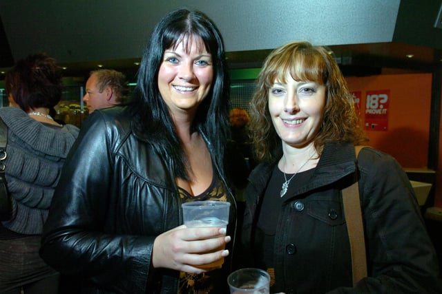 Maria Fowler and Jill Parr at the Beverley Knight concert in Preston Guild Hall