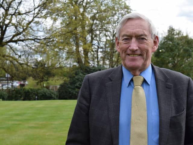 Tony Bonser was a dedicated trustee at St Catherine's Hospice for more than 10 years