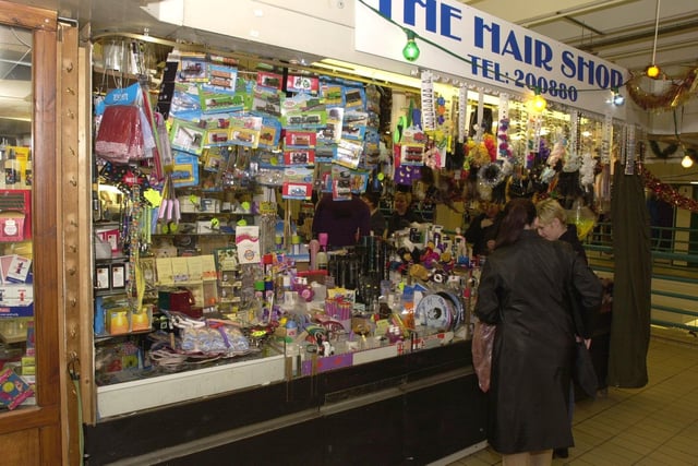 You could buy absolutely anything for your hair and more at The Hair Shop on Preston market