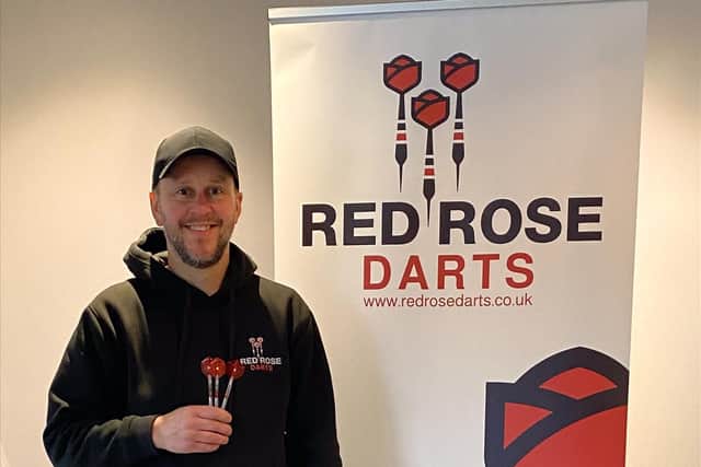 Steve Eaves of Red Rose Darts