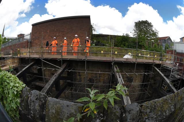 Network Rail are starting work on the Milley Tunnel