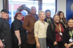 Staff team at Cygnet Fountains on Pleasington Close, Blackburn