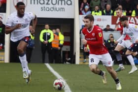 Morecambe and Bolton Wanderers drew at the weekend Picture: Ian Lyon