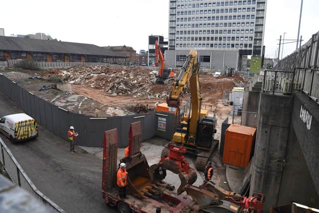 Work is well under way on the new cinema and leisure complex being built where Preston's old indoor market and multi-storey car park once stood - but the new car park will not have any electric vehicle charging points, at least for now.