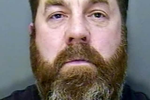 Scott Sutherland, 49, pinched 47 of the life-saving devices from ambulance stations across the north west (Credit: Cheshire Police/ SWNS)