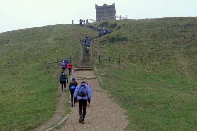 Rivington Pike - particularly popular with families and dog walkers, the view from the top is simply stunning