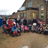 Staff and tots from Padiham nursery Little Acorns have completed a sponsored walk for a very special cause, Maggie's Stillbirth Legacy, in memory of one of their families whose baby son Yusuf died aged just four months old