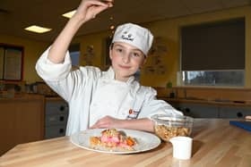 Young chef Diana Kysheniuk, 15, who moved from Ukraine to Lancashire in September and is a pupil at Ormskirk High School, is one of the finalists in the national final of Springboard Future Chef 2023 competition.