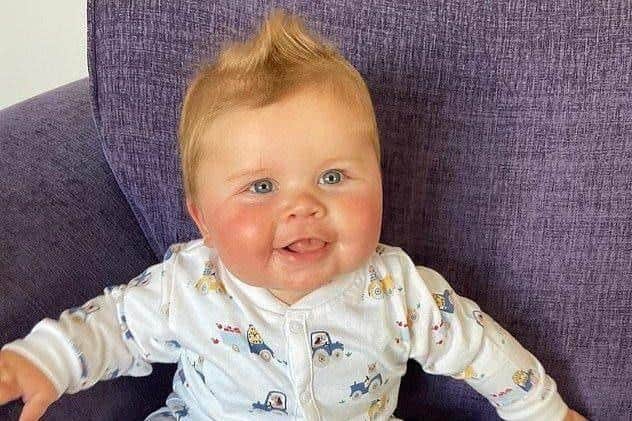 Laura Castle, 38, has been jailed for a minimum of 18 years for the murder of one-year-old Leiland-James Corkill, who died from catastrophic head injuries