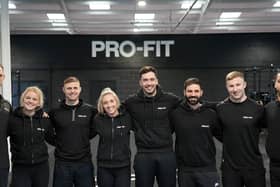 Pro-Fit has launched a National Heart Month Awareness Drive with Heartbeat. Pictured: some of the team at Pro-Fit.