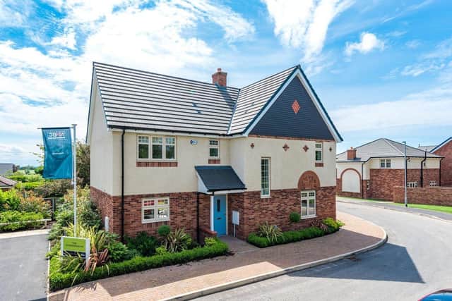 The four-bedroom Sandringham at Wrea Green Meadows is ready to move into in time for Christmas. Photo: Elan Homes