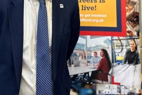 John Newcomb at the launch of Building Materials Careers