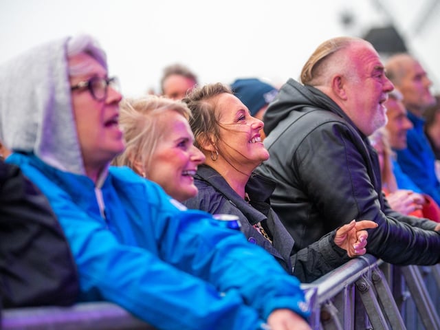 Smiles all round