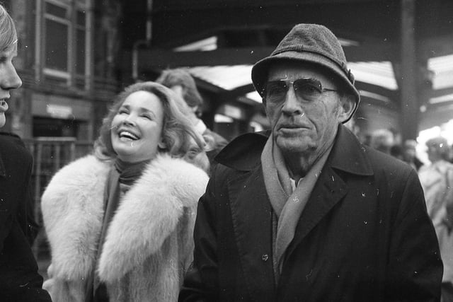 Bing Crosby arrives in Preston with wife Kathy ahead of a sell-out concert at Preston's Guild Hall