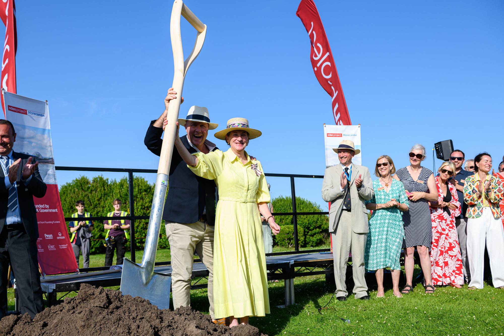 Landmark moment as Eden Project Morecambe celebration captures a community on the cusp of transformation