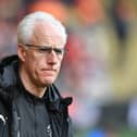 Blackpool's head coach Mick McCarthy