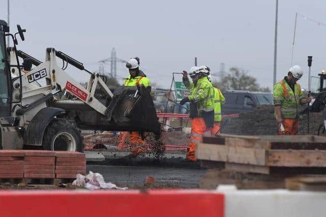 How progress on the Preston Western Distributor scheme looked back in November