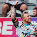 Chorley born Leigh Leapords winder Josh Charnley is being honoured for his service to the sport. Credit: joshcharnley_testimonial on Instagram