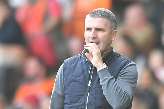 Preston North End's manager Ryan Lowe.