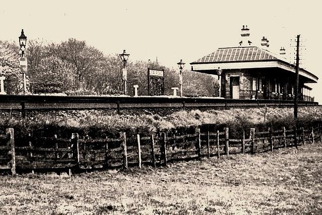 The opening of the Preston and Wyre Railway meant that three times a day travellers to Blackpool could board a train at Preston, alight at Poulton and take a horse drawn conveyance to the heart of Blackpool. That railway provided two local railway stations - one of which was this one -  the Lea Road station, opened in 1842 and closed in early May 1938