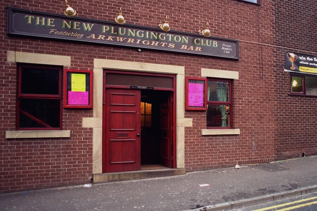 The New Plungington Club on Plungington Road, Preston - as seen here in 1998