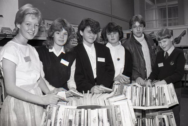 Six talented youngsters got their just rewards for their efforts in a writing competition organised by Preston district library staff as part of Youth Week. The young writers pictured at the Harris Library, from left: Caroline Duxbury, 12; Amanda Beard, 13; Gayle Lavelle, 14; Emma Lane, 15; Ian Almond, 16 and Michael Culshaw, 12