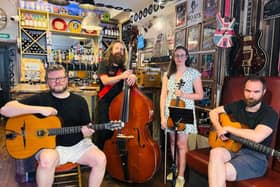 The New Market Street Hot Club will make their festival debut this August